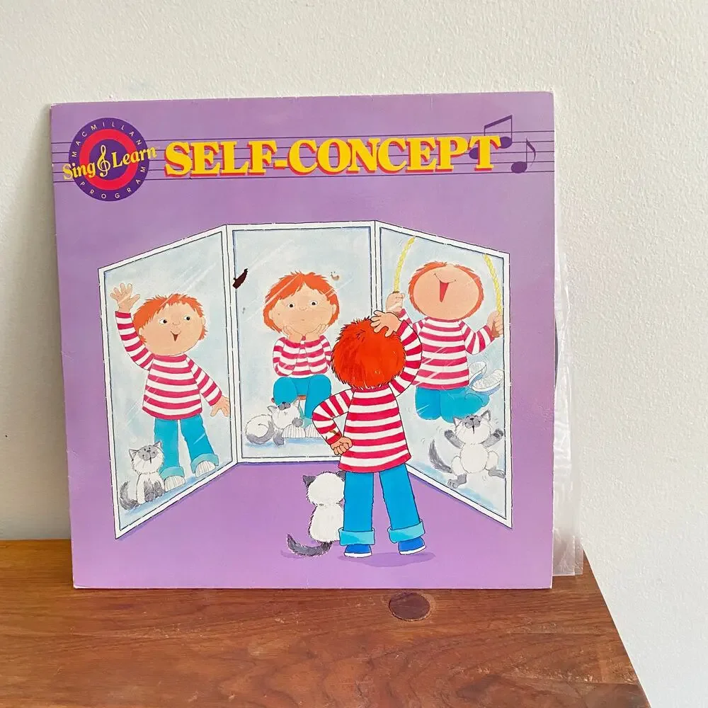 Vintage 1987 Self-Concept Sing & Learn Vinyl Record